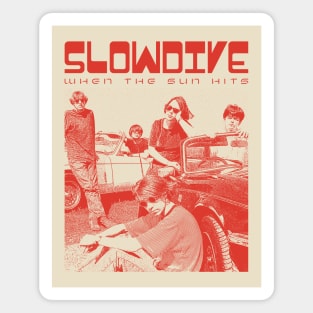 Slowdive - WTSH Fanmade Magnet